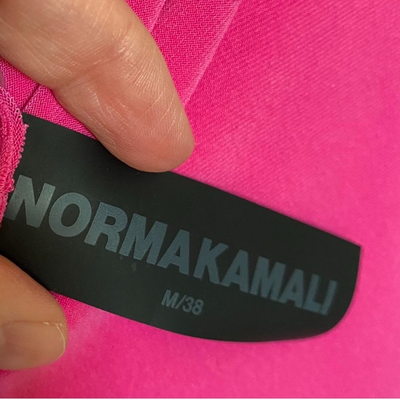 NWT Norma Kamali hot pink strapless gown - Picture 4 of 4